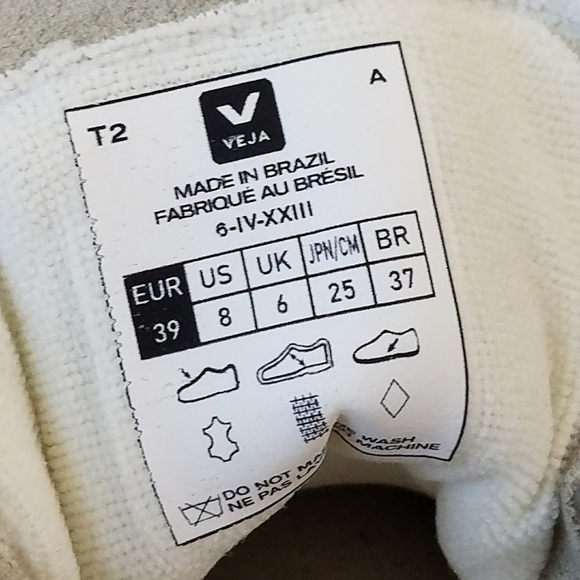 Veja Campo Leather Sneakers in Full Clay - Picture 7 of 8